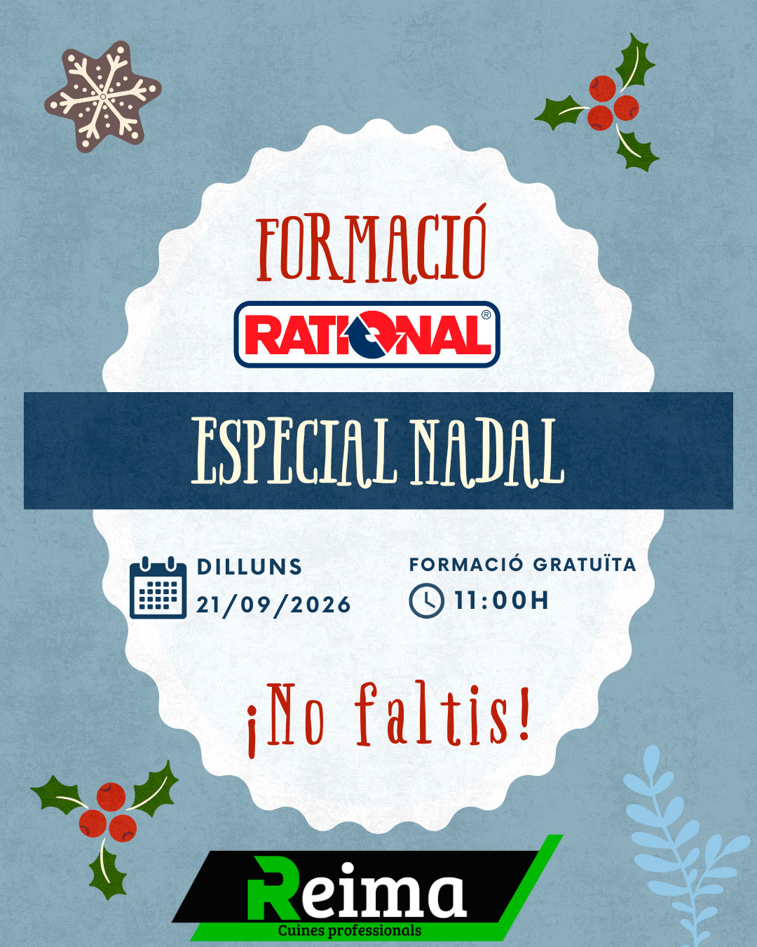Formación RATIONAL. Especial Navidad...